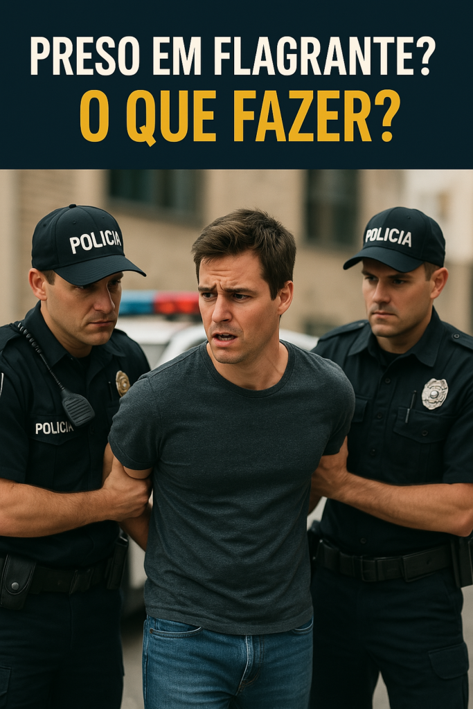prisão em flagrante quais os direitos do preso o que ele pode fazer
