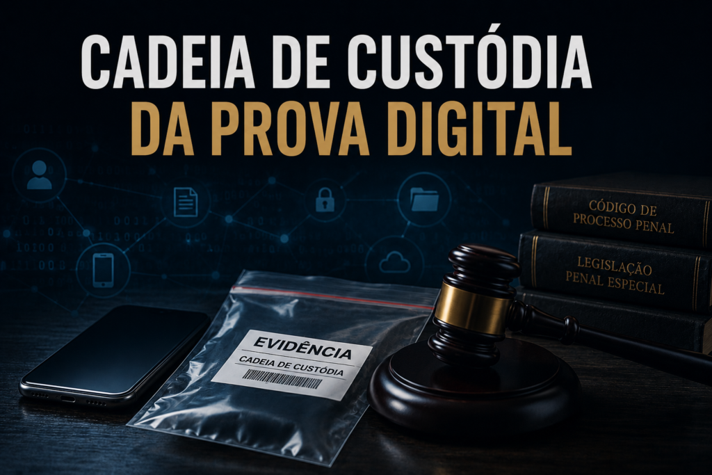 cadeia de custódia e a prova digital