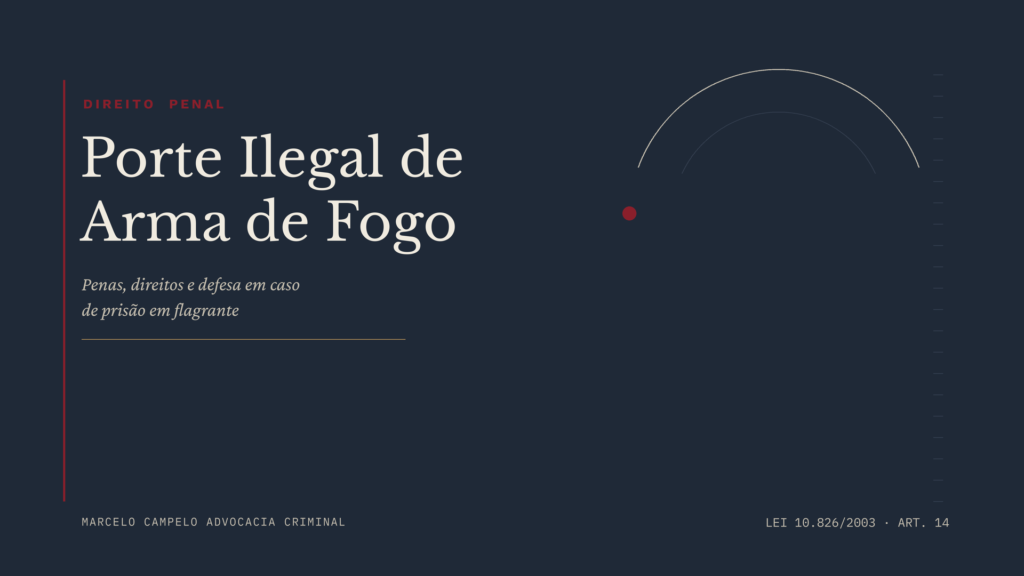 porte ilegal de arma de fogo